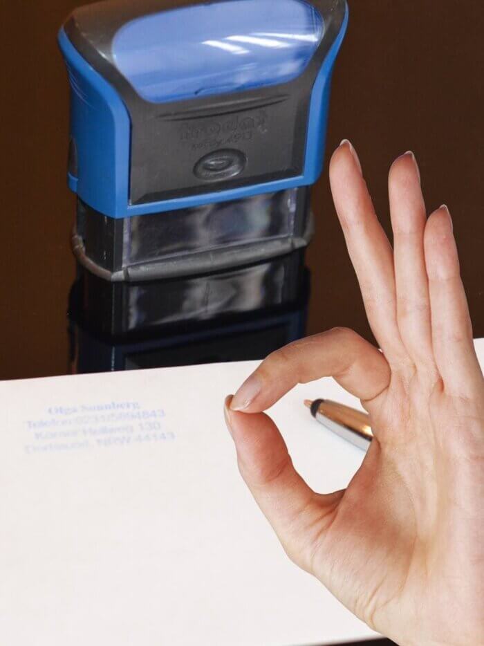 Stempel Vorlage