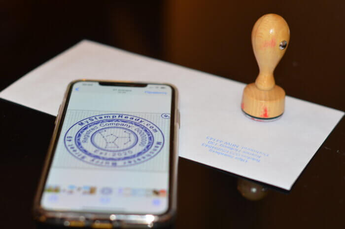deposit stamp