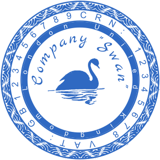 Stamp mockup №1090,Size :40mm