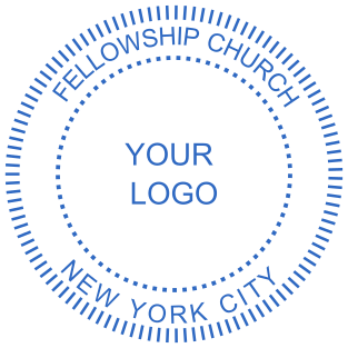 Stamp mockup №1247,Size :40mm
