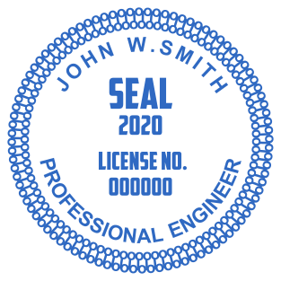 Stamp mockup №1265,Size :40mm