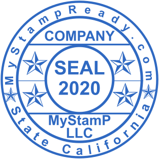 Stamp mockup №1555,Size :38mm