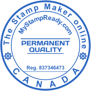 Stamp mockup №1556,Size :40mm