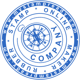 Stamp mockup №1558,Size :38mm