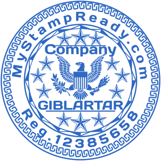 Stamp mockup №1560,Size :38mm