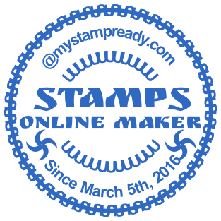 Stamp mockup №1561,Size :40mm