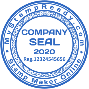 Stamp mockup №1571,Size :38mm