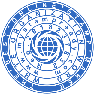 Stamp mockup №1573,Size :38mm