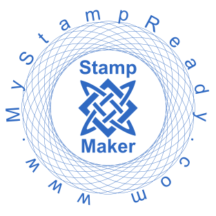 Stamp mockup №1580,Size :38mm