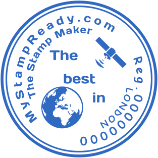 Stamp mockup №1585,Size :40mm