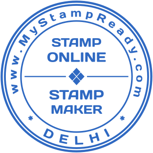 Stamp mockup №1588,Size :38mm