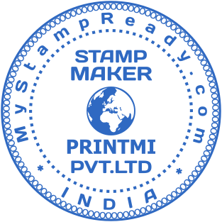Stamp mockup №1595,Size :40mm