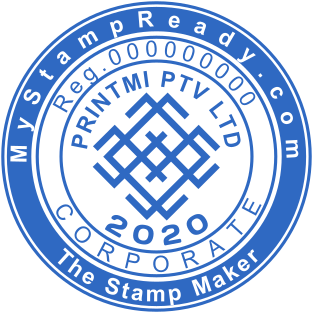Stamp mockup №1602,Size :38mm