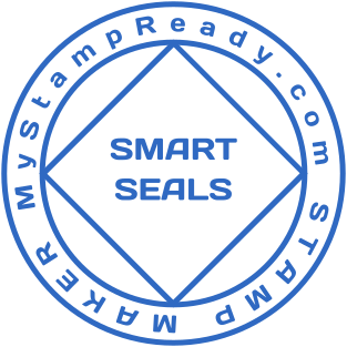 Stamp mockup №1612,Size :38mm