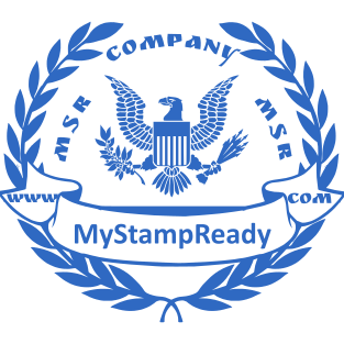 Stamp mockup №1614,Size :38mm