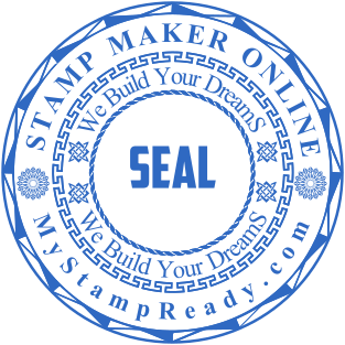 Stamp mockup №1637,Size :38mm