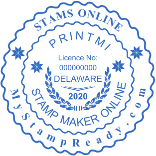 Stamp mockup №1639,Size :38mm