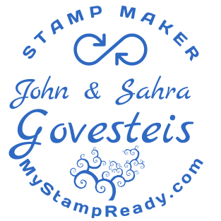 Stamp mockup №1662,Size :38mm