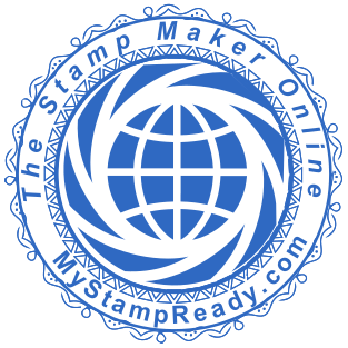 Stamp mockup №1676,Size :38mm