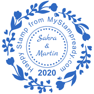 Stamp mockup №1677,Size :40mm