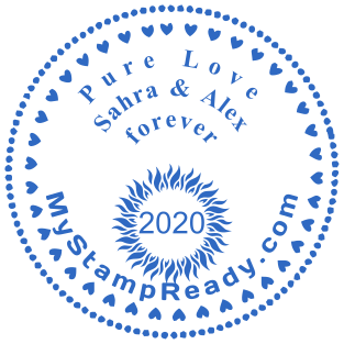 Stamp mockup №1691,Size :40mm