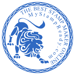 Stamp mockup №1735,Size :38mm