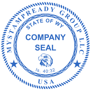 Stamp mockup №1749,Size :40mm