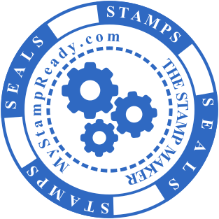 Stamp mockup №1796,Size :38mm