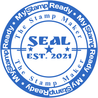Stamp mockup №1797,Size :38mm