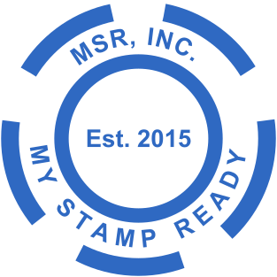 Stamp mockup №1825,Size :38mm