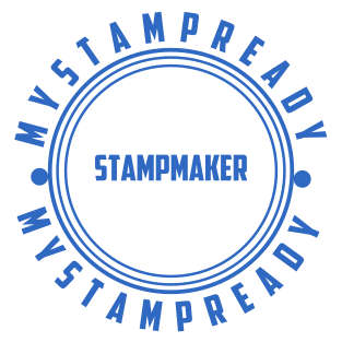 Stamp mockup №1826,Size :38mm