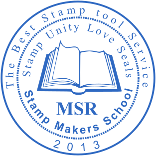 Stamp mockup №1935,Size :38mm
