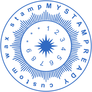 Stamp mockup №2012,Size :38mm
