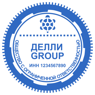Шаблон печати №2046,Размер :38mm