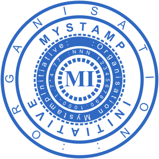 Stamp mockup №2145,Size :38mm