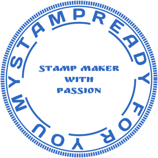 Stamp mockup №2188,Size :38mm