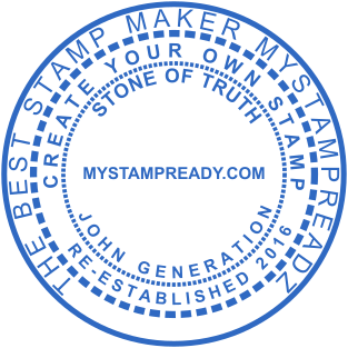 Make a quality rubber stamp for official use without any special knowledge №2197