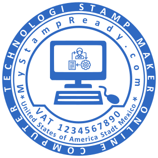 Stamp mockup №2202,Size :40mm