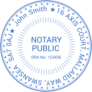 Stamp mockup №2344,Size :38mm