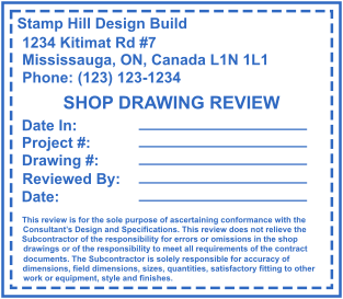 Stamp mockup №2380,Size :55mm-48mm