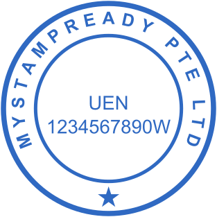Stamp mockup №2403,Size :38mm