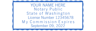 Stamp mockup №2534,Size :76mm-25mm