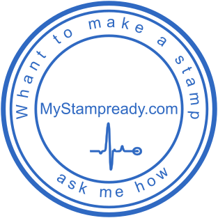 Stamp mockup №41,Size :40mm